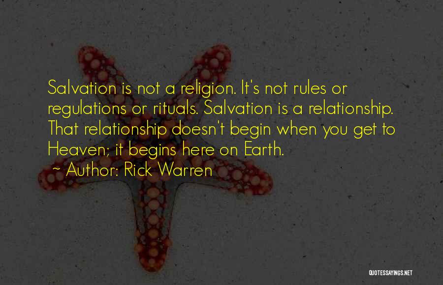 Relationship Rules Quotes By Rick Warren