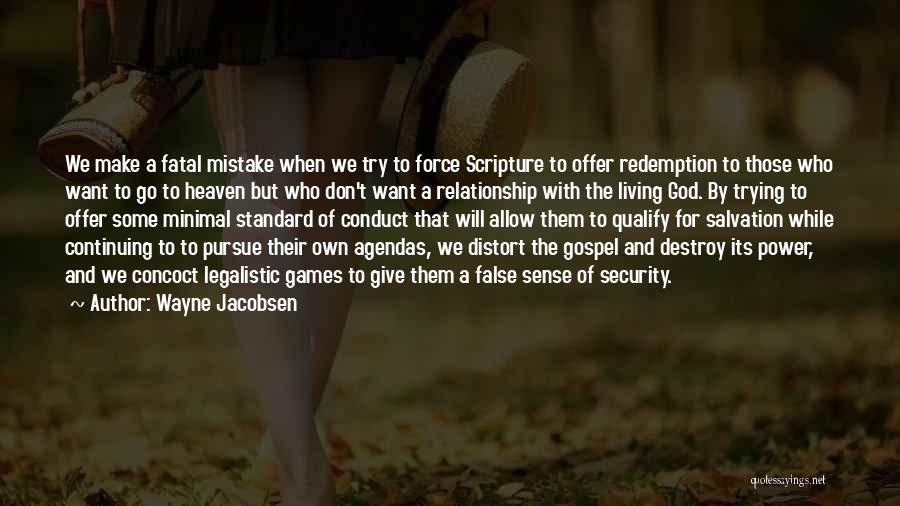 Relationship Scripture Quotes By Wayne Jacobsen