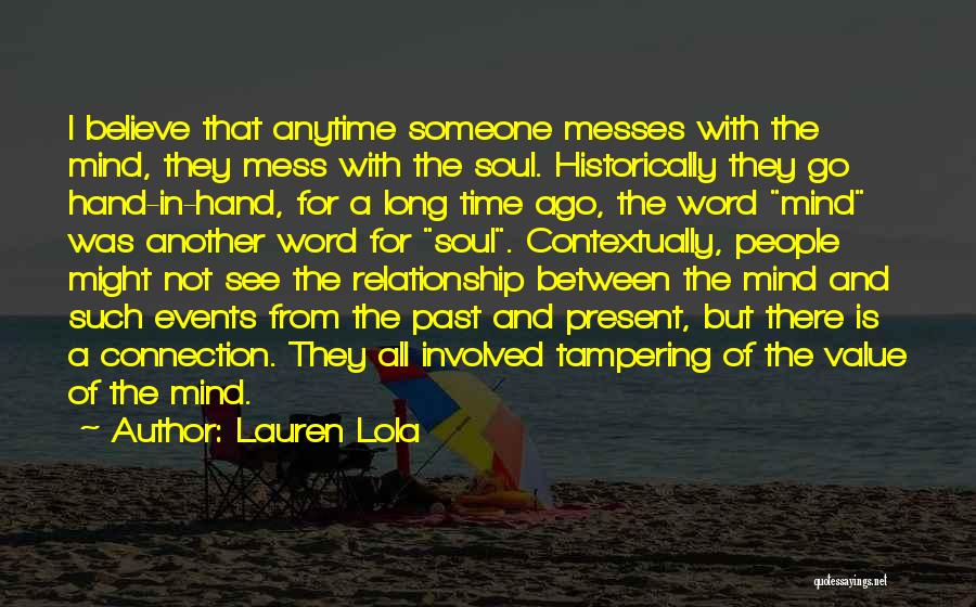 Relationship Soul Connection Quotes By Lauren Lola