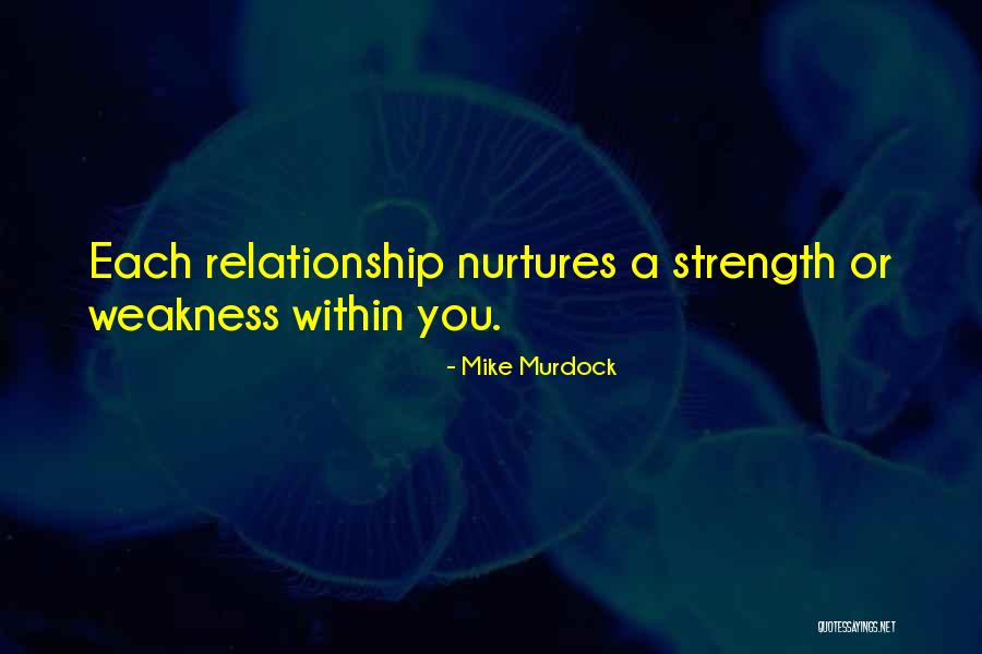 Relationship Strength Quotes By Mike Murdock