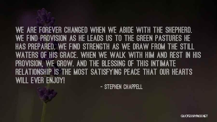 Relationship Strength Quotes By Stephen Chappell