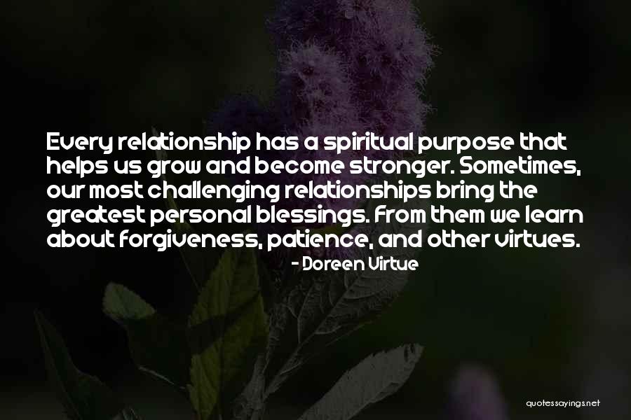 Relationship Stronger Quotes By Doreen Virtue