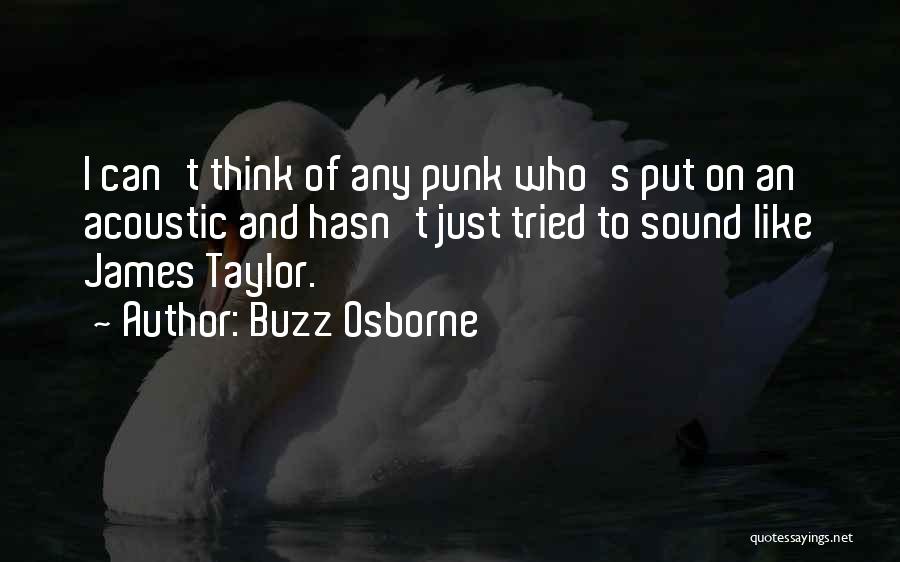 Relationship Throwback Quotes By Buzz Osborne