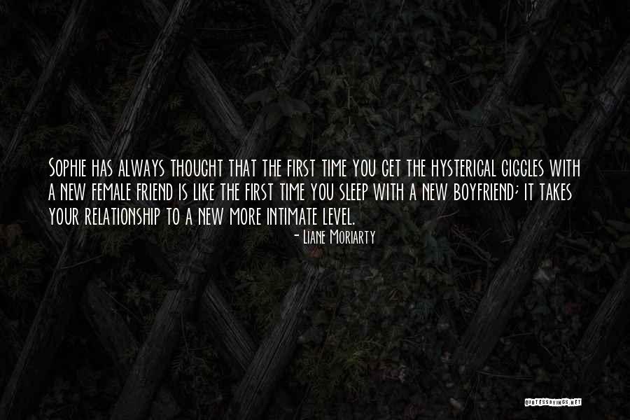 Relationship With Boyfriend Quotes By Liane Moriarty Relationship With Boyfriend Quotes By Liane Moriarty