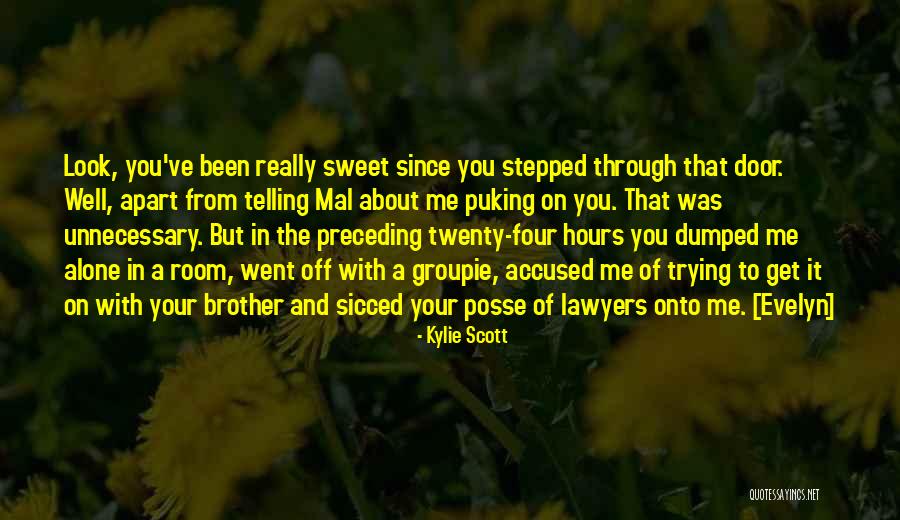 Relationship With Brother Quotes By Kylie Scott Relationship With Brother Quotes By Kylie Scott