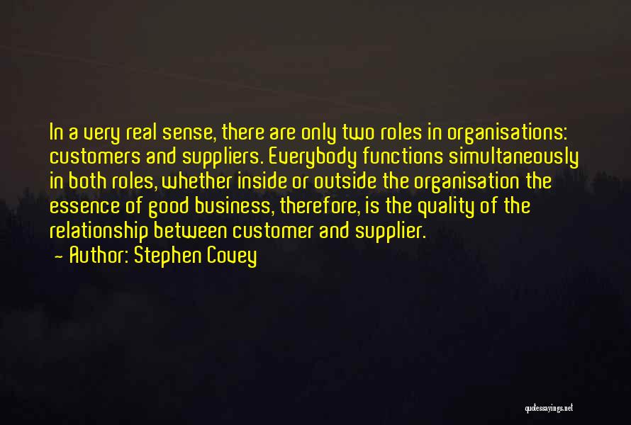 Relationship With Customer Quotes By Stephen Covey