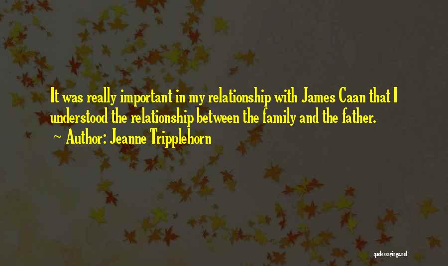 Relationship With Family Quotes By Jeanne Tripplehorn