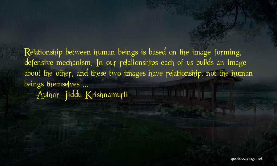 Relationship With Images Quotes By Jiddu Krishnamurti