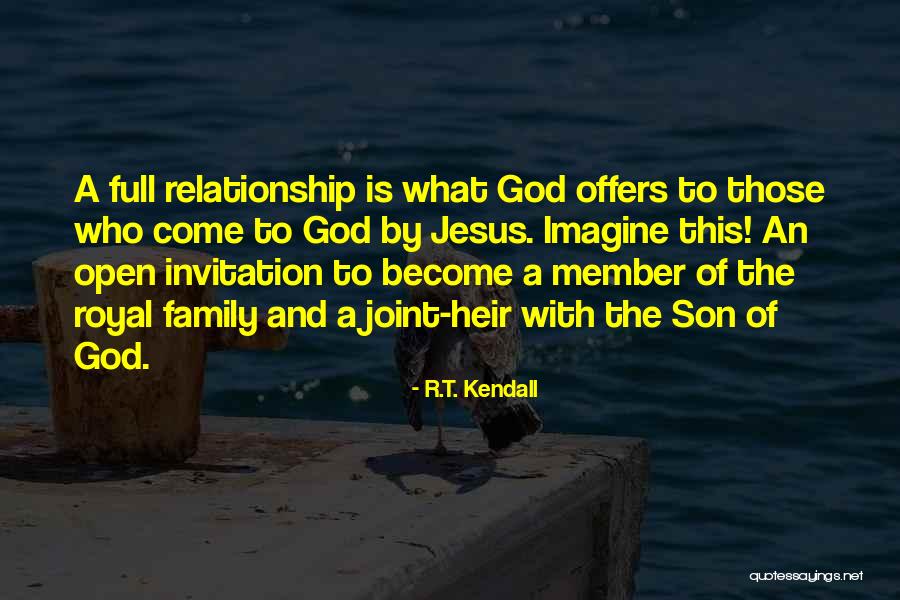 Relationship With Jesus Quotes By R.T. Kendall