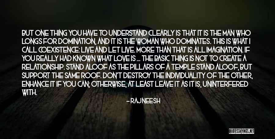 Relationship With Man Quotes By Rajneesh Relationship With Man Quotes By Rajneesh