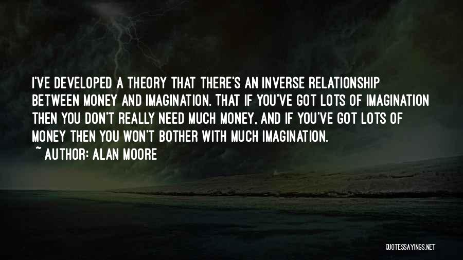Relationship With Money Quotes By Alan Moore