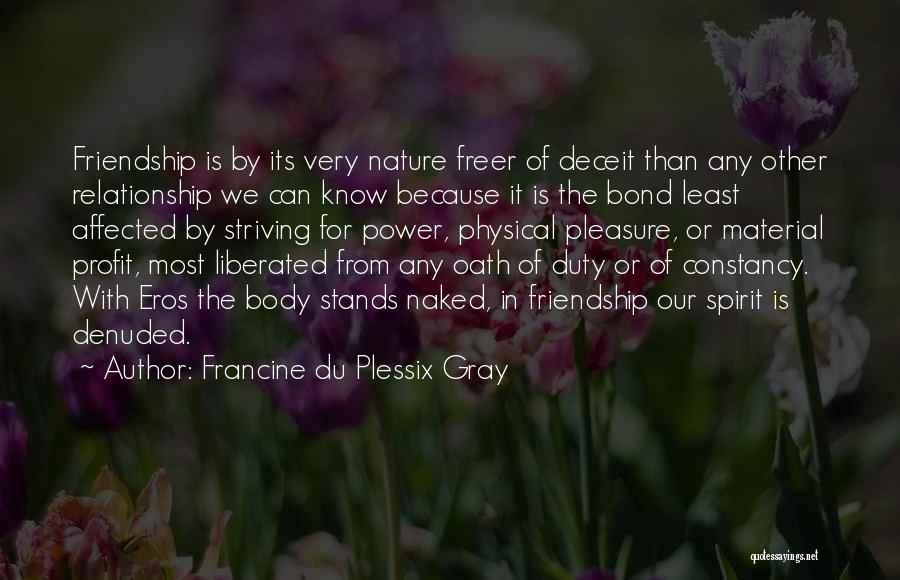 Relationship With Nature Quotes By Francine Du Plessix Gray
