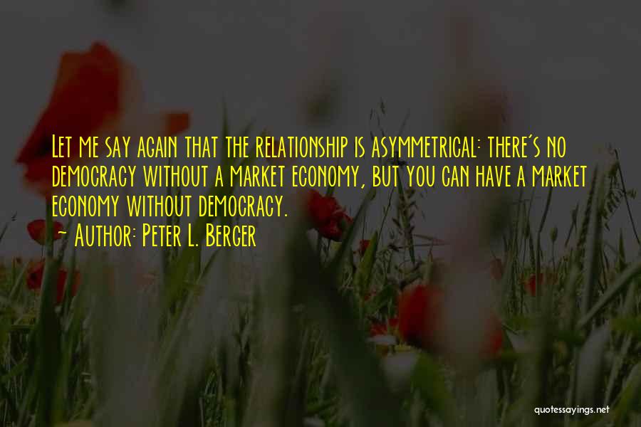 Relationship Without Quotes By Peter L. Berger