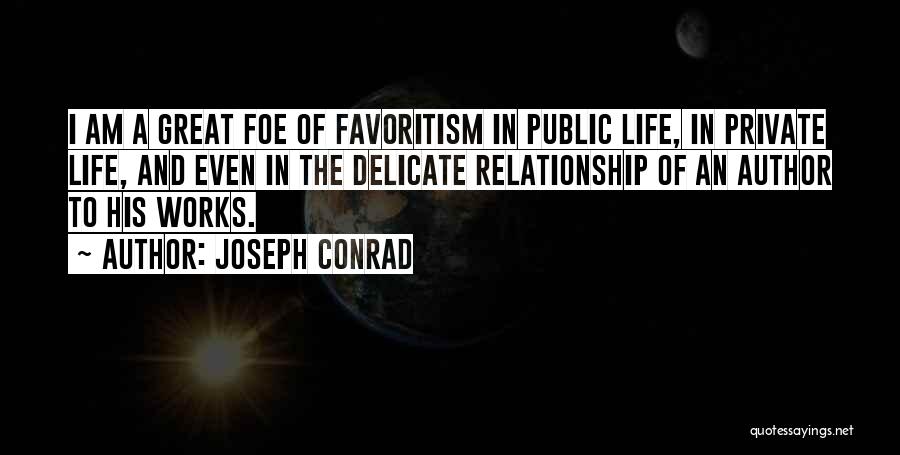 Relationship Works Quotes By Joseph Conrad