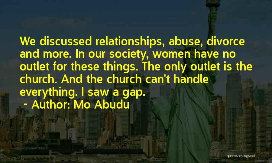 Relationships And Abuse Quotes By Mo Abudu