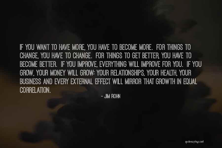 Relationships And Money Quotes By Jim Rohn