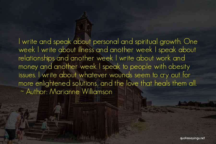 Relationships And Money Quotes By Marianne Williamson