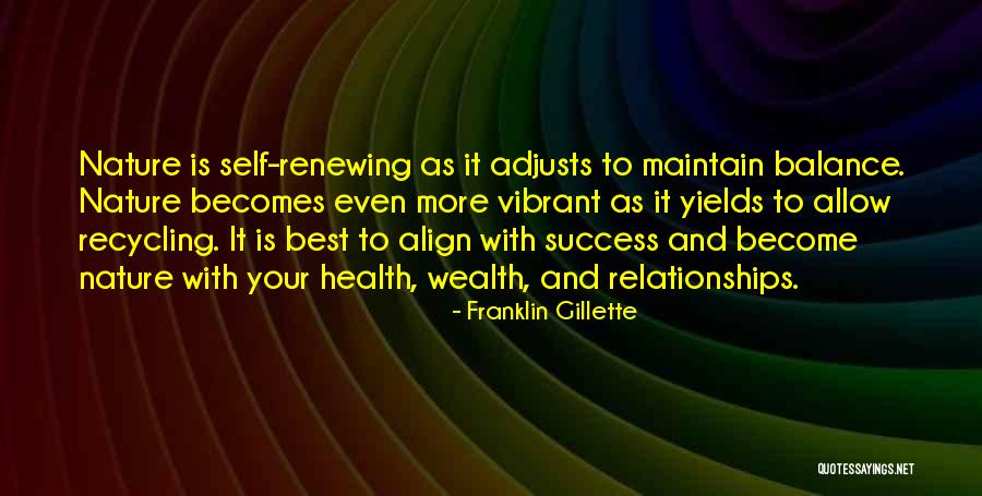 Relationships And Nature Quotes By Franklin Gillette Relationships And Nature Quotes By Franklin Gillette