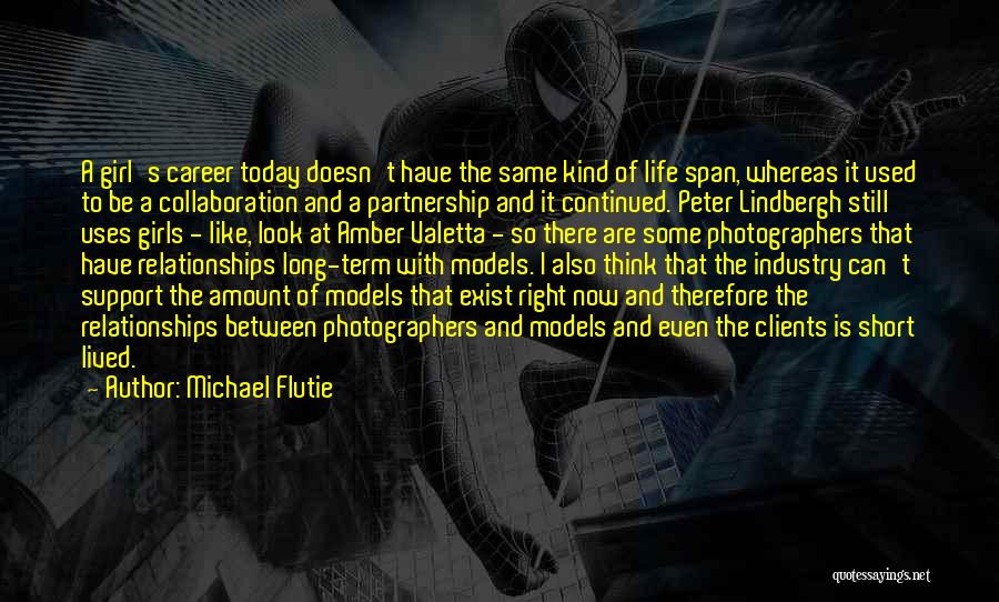 Relationships Are A Partnership Quotes By Michael Flutie