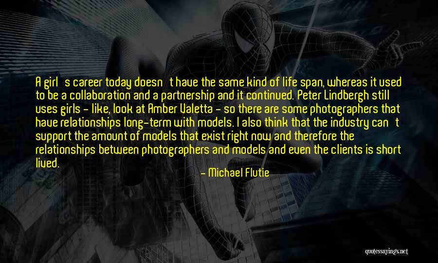 Relationships Are A Partnership Quotes By Michael Flutie