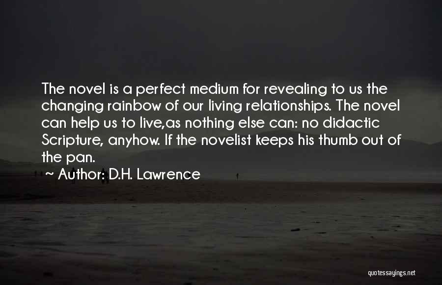 Relationships Changing Quotes By D.H. Lawrence