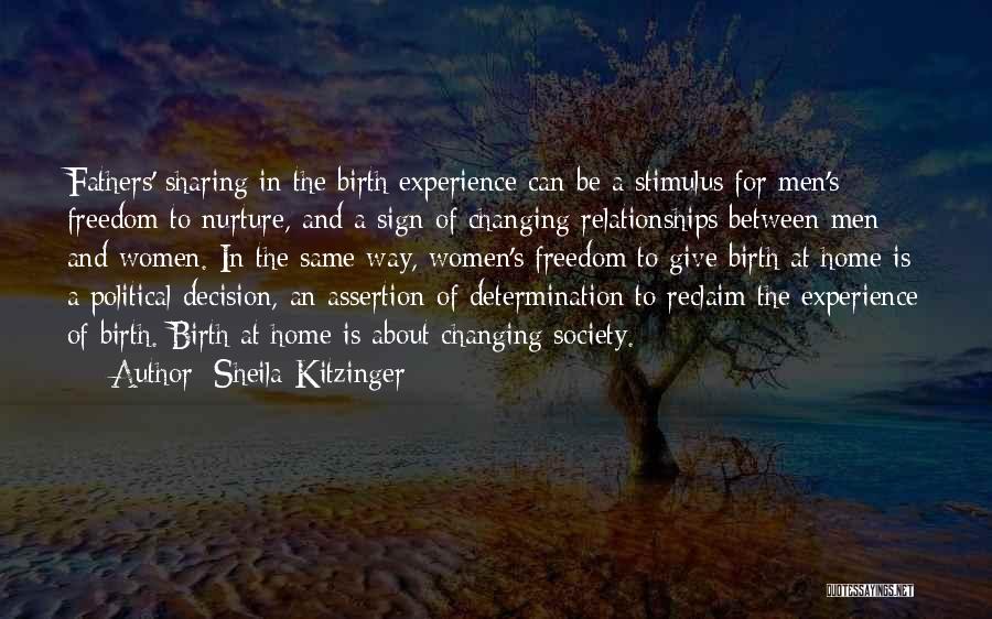 Relationships Changing Quotes By Sheila Kitzinger