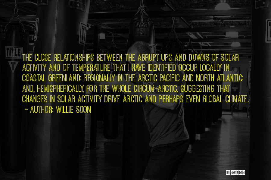 Relationships Having Ups And Downs Quotes By Willie Soon