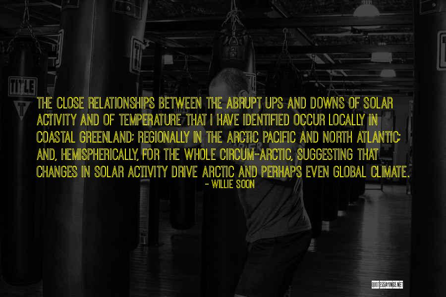 Relationships Having Ups And Downs Quotes By Willie Soon