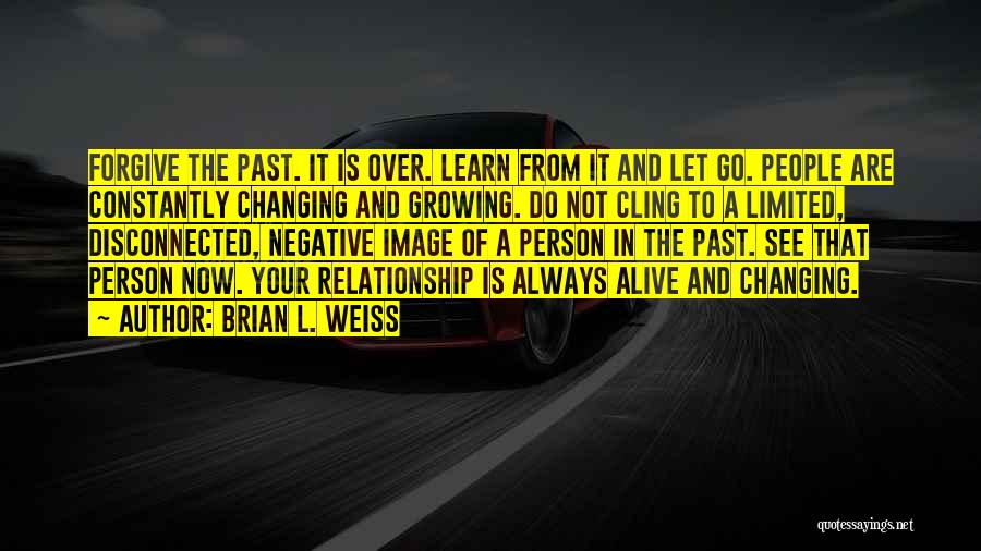 Relationships In The Past Quotes By Brian L. Weiss