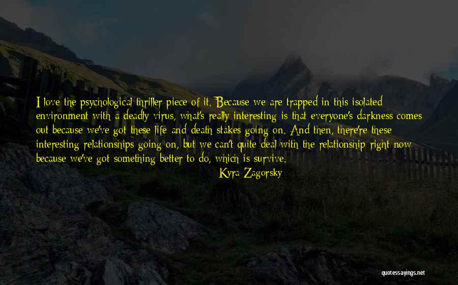 Relationships Now And Then Quotes By Kyra Zagorsky