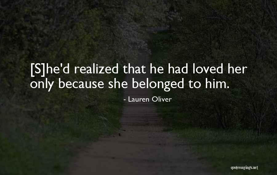 Relationships Problems Quotes By Lauren Oliver