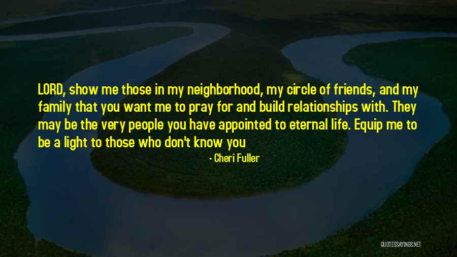 Relationships With Best Friends Quotes By Cheri Fuller