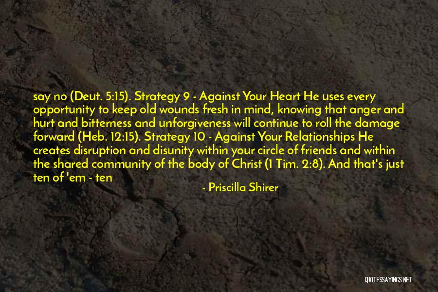 Relationships With Best Friends Quotes By Priscilla Shirer