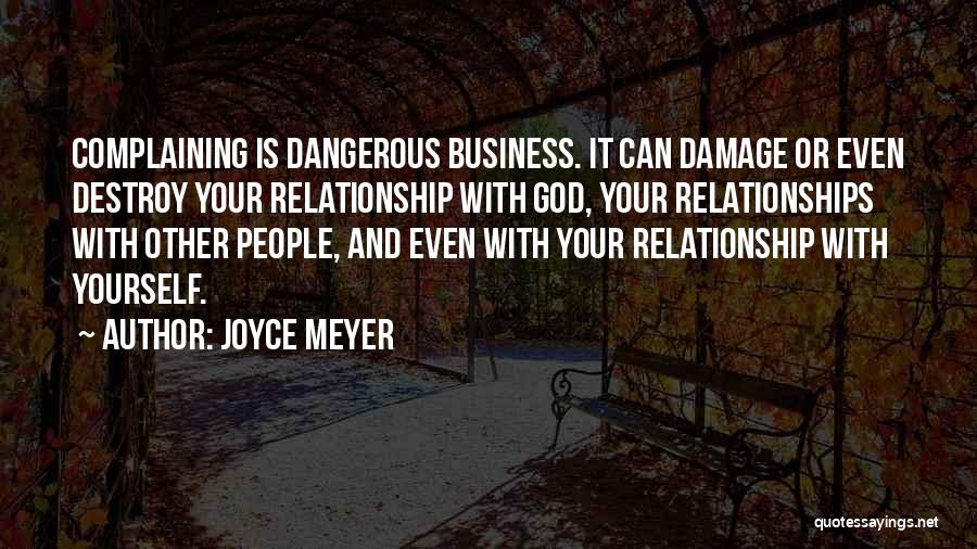 Relationships With God Quotes By Joyce Meyer