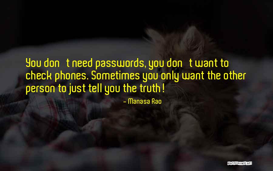 Relationships Without Trust Quotes By Manasa Rao