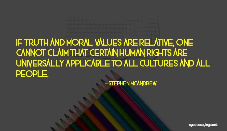 Relative Morality Quotes By Stephen McAndrew Relative Morality Quotes By Stephen McAndrew