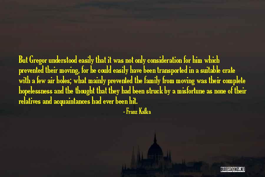 Relatives And Family Quotes By Franz Kafka