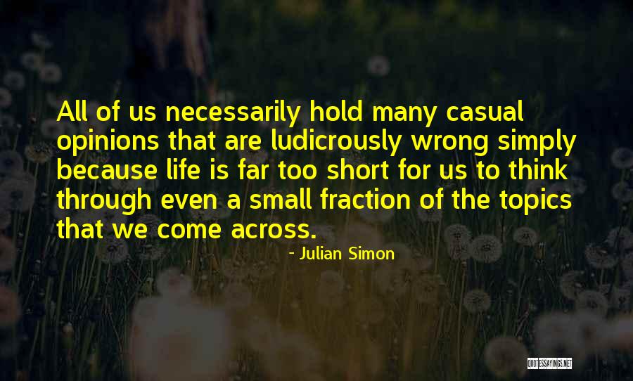 Relatividad Cultural Quotes By Julian Simon Relatividad Cultural Quotes By Julian Simon