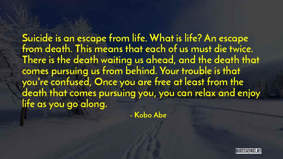 Relax And Enjoy Quotes By Kobo Abe Relax And Enjoy Quotes By Kobo Abe