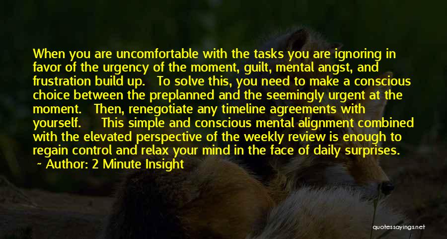 Relax The Mind Quotes By 2 Minute Insight