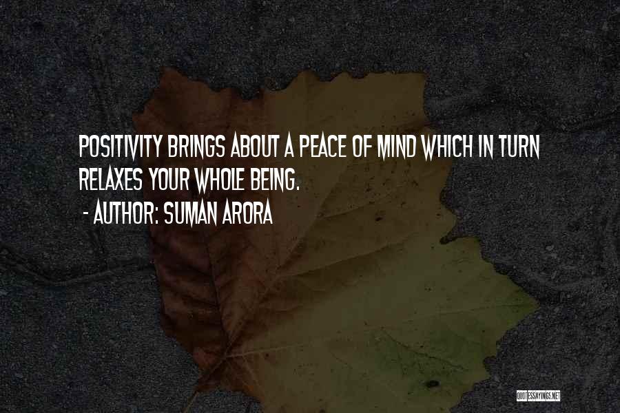 Relax Your Mind Quotes By Suman Arora