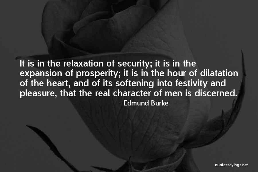 Relaxation Quotes By Edmund Burke