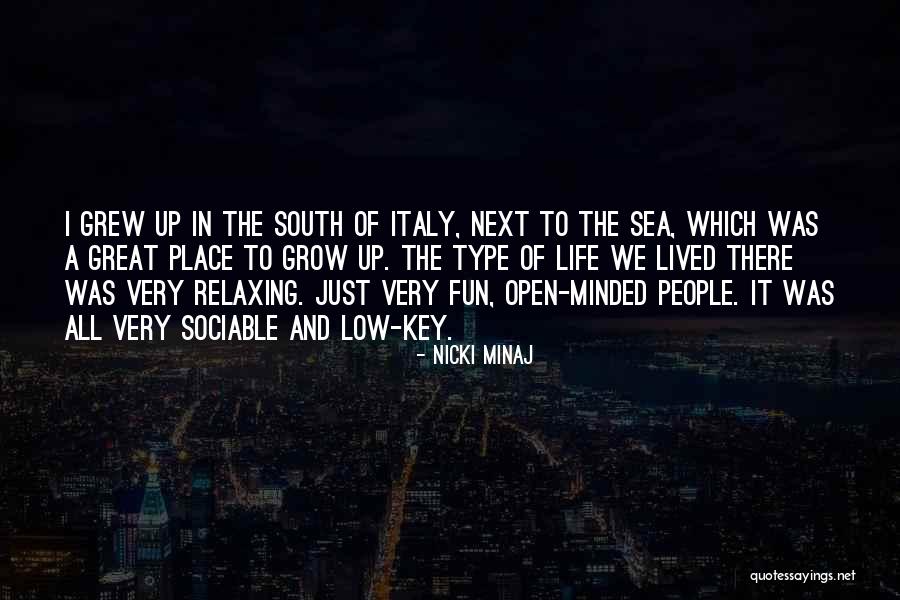 Relaxing By The Sea Quotes By Nicki Minaj Relaxing By The Sea Quotes By Nicki Minaj