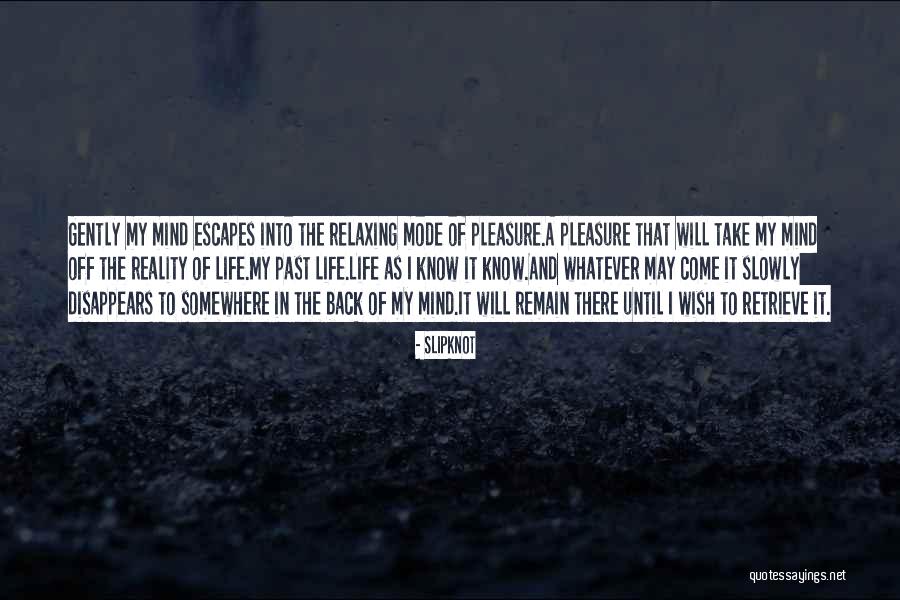 Relaxing Mind Quotes By Slipknot Relaxing Mind Quotes By Slipknot