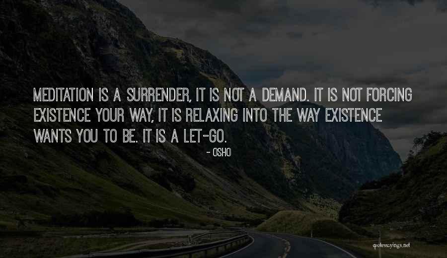 Relaxing Quotes By Osho