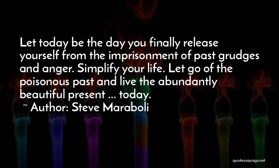 Release Anger Quotes By Steve Maraboli