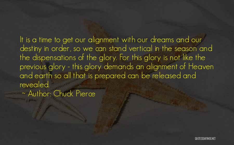 Released Quotes By Chuck Pierce
