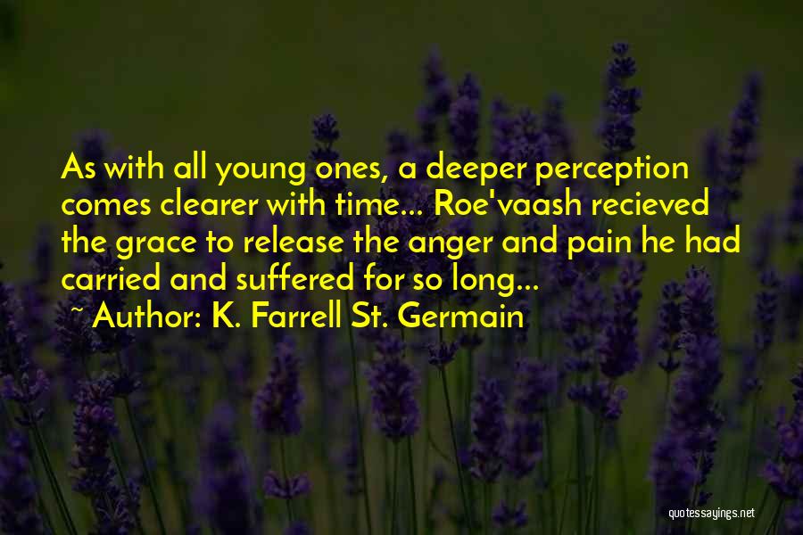 Releasing Anger Quotes By K. Farrell St. Germain