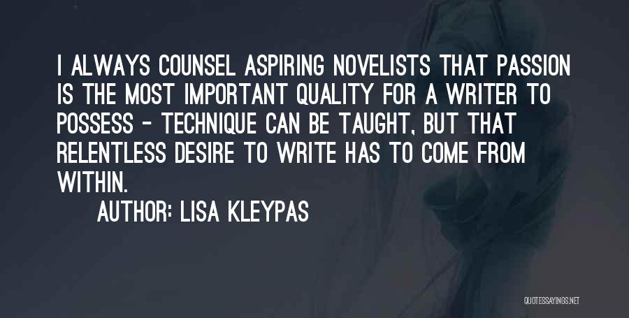 Relentless Can Quotes By Lisa Kleypas
