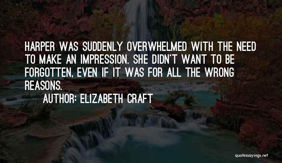 Relevance Quotes By Elizabeth Craft